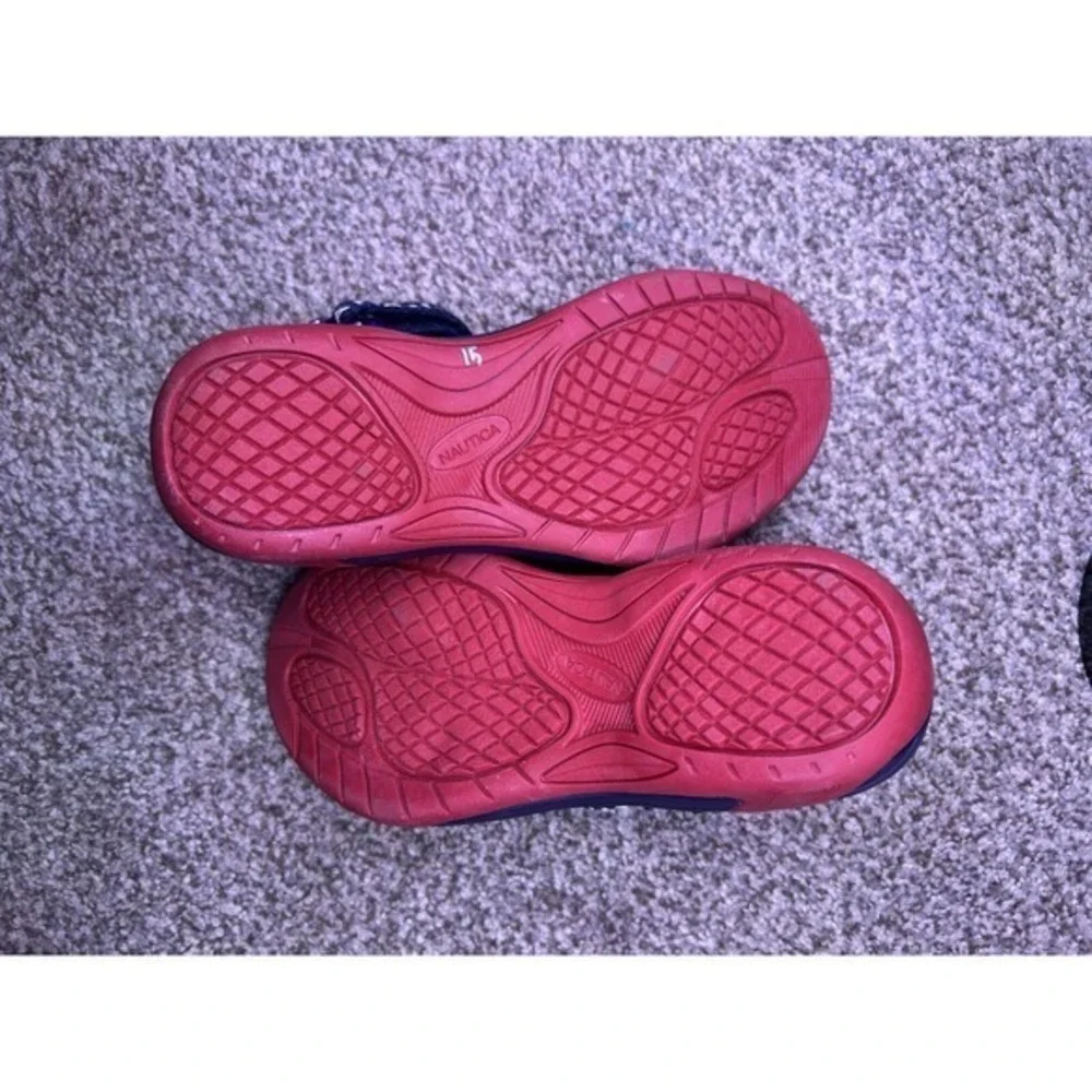 Boys Nautica Strap Sandals SZ Kid 1 Summer Vacation Travel Waterproof Hiking Fit